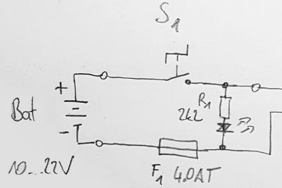 Power supply circuit plan