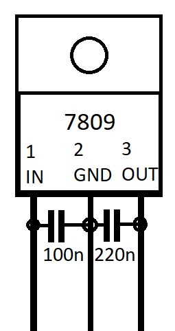 9V linear voltage regulator TO-220