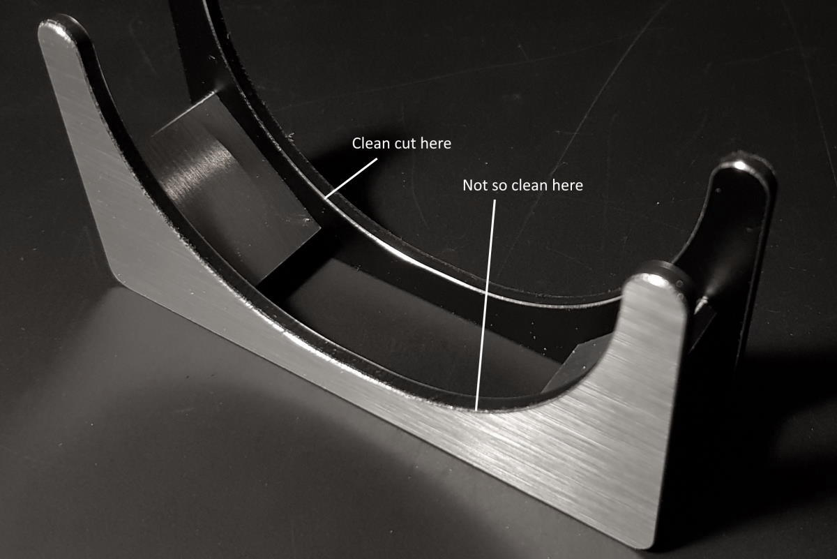 Image: The coaster holder, made of Aluminium composite